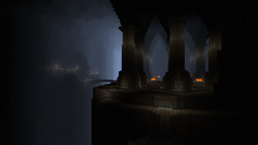 Second Hall and The Bridge of Khazad-dum